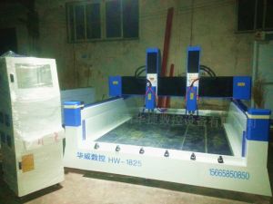 天水甘谷县HW1825双头重型石材雕刻机